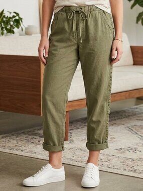 Sonoma Olive Green Pull On Pants Size M